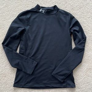 Under Armour ColdGear mock neck shirt, youth large - #2